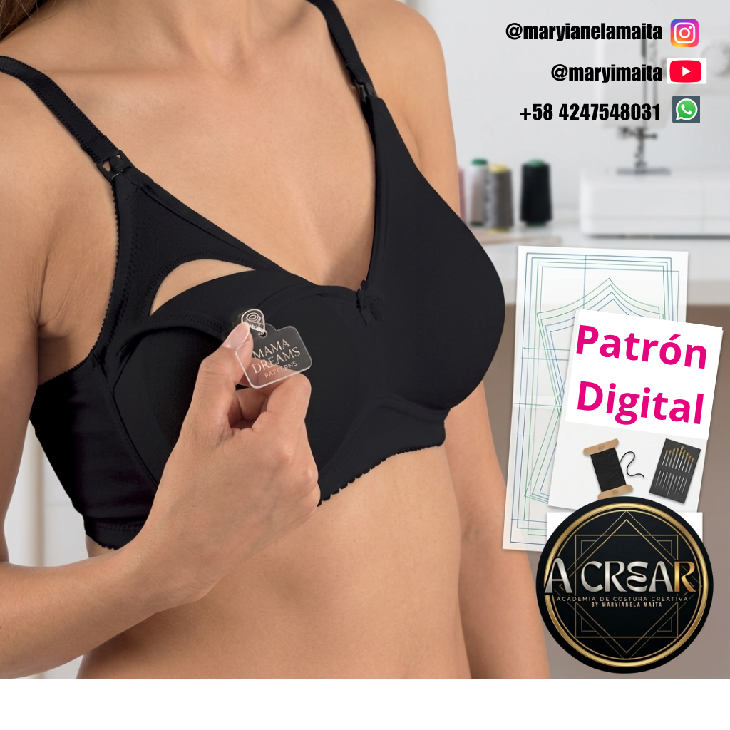 Patrón de Brasier de Lactancia o Materno
